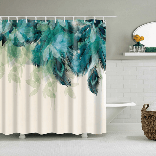 Peacock Shower Curtain