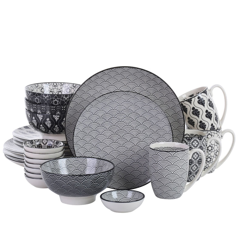 Euporie Porcelain Dinner Set