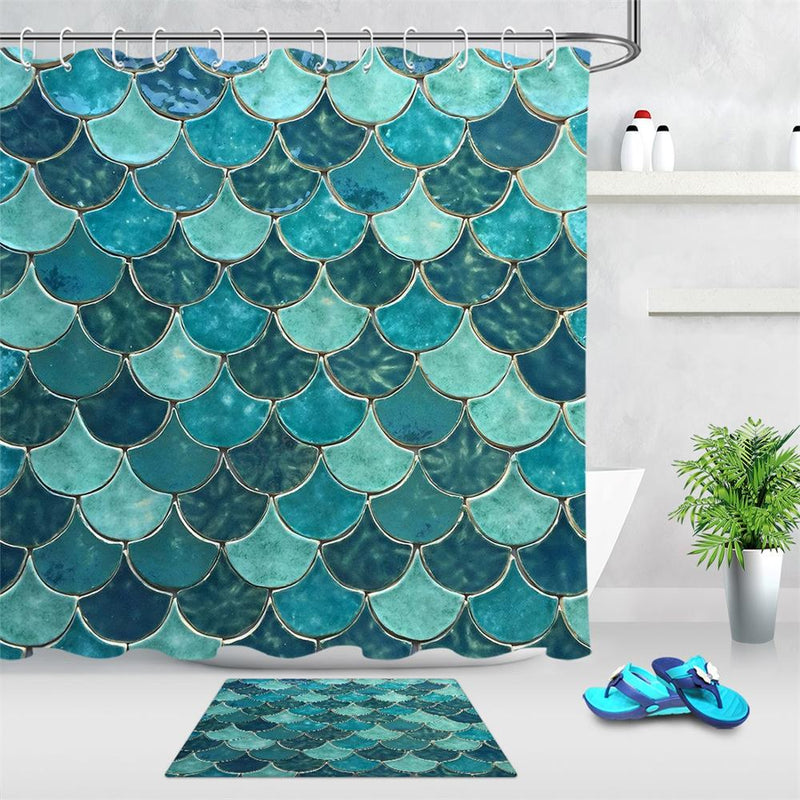 Mermaid  Shower Curtain