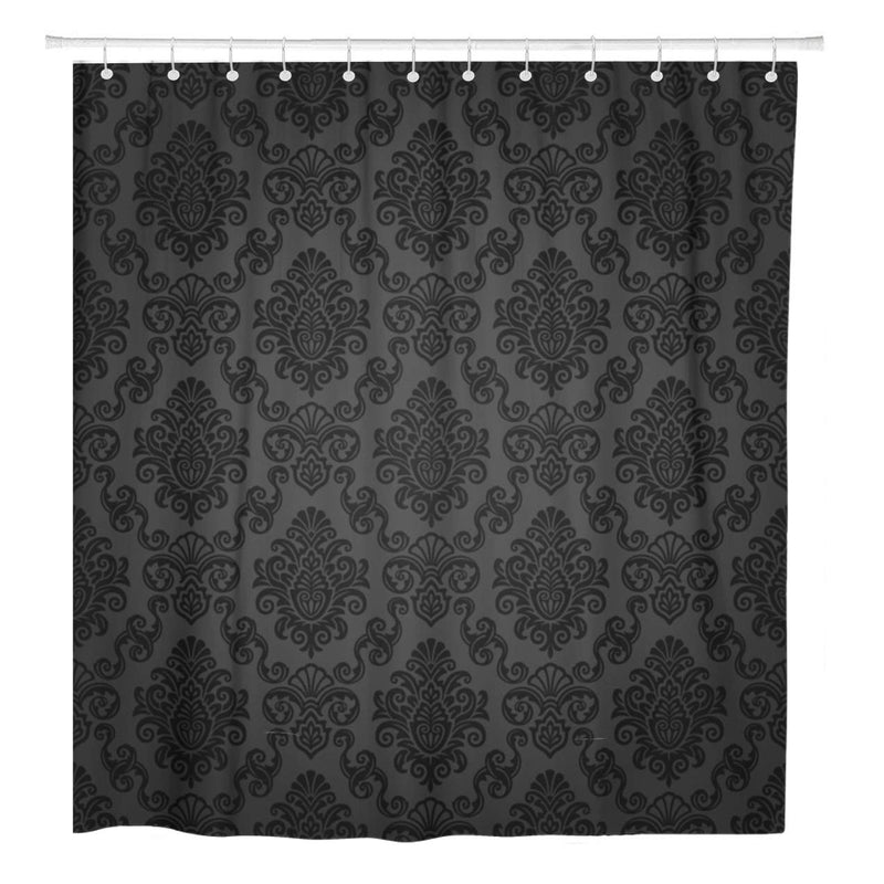 Vintage Carbon Shower Curtain