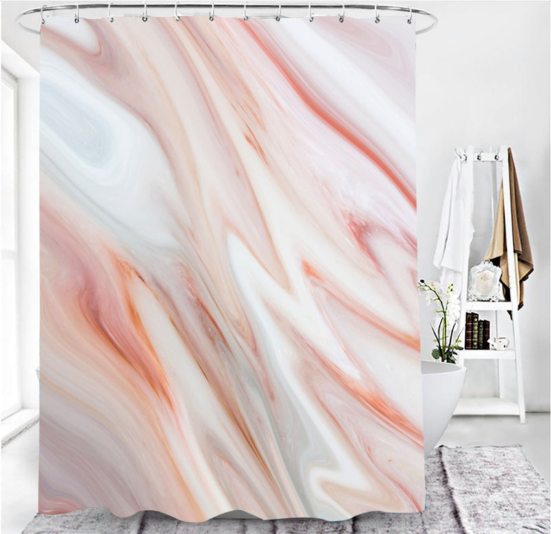 Noble Marble Shower Curtain Set