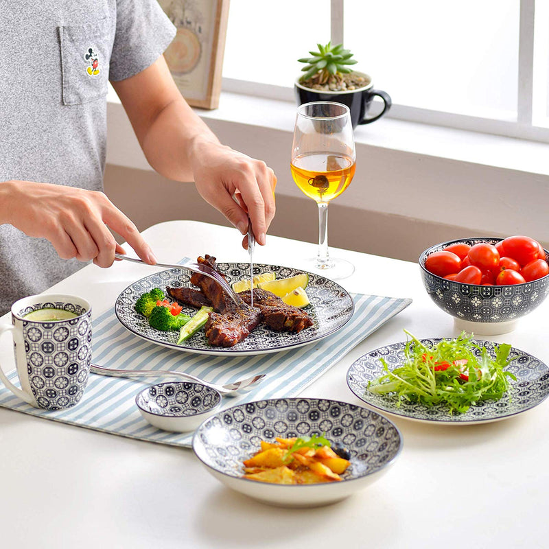 Euporie Porcelain Dinner Set