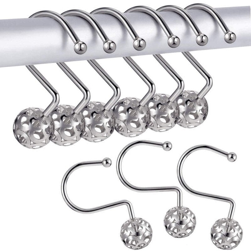 Moon Shower Curtain Hooks