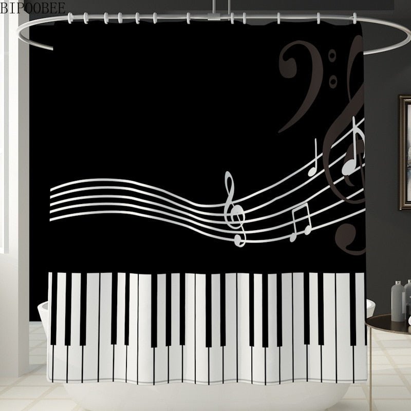 Mozart Shower Curtain Set