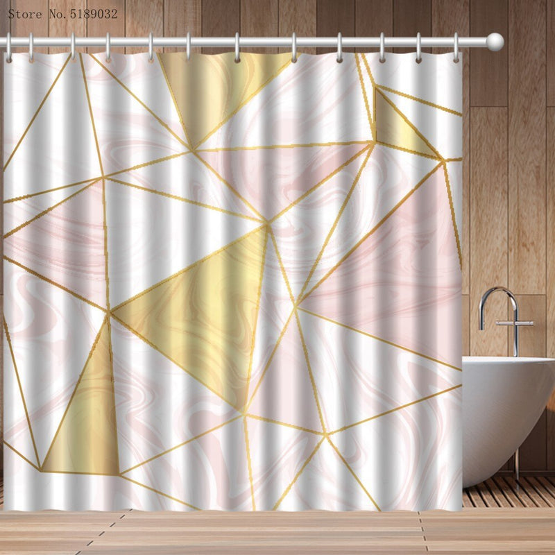 Candy Marble Shower Curtain