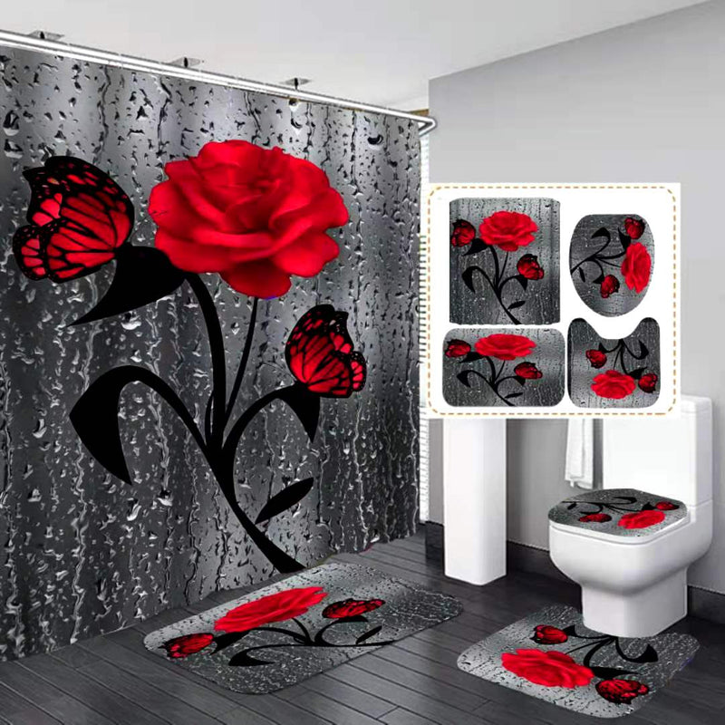 Tulip Shower Curtain set