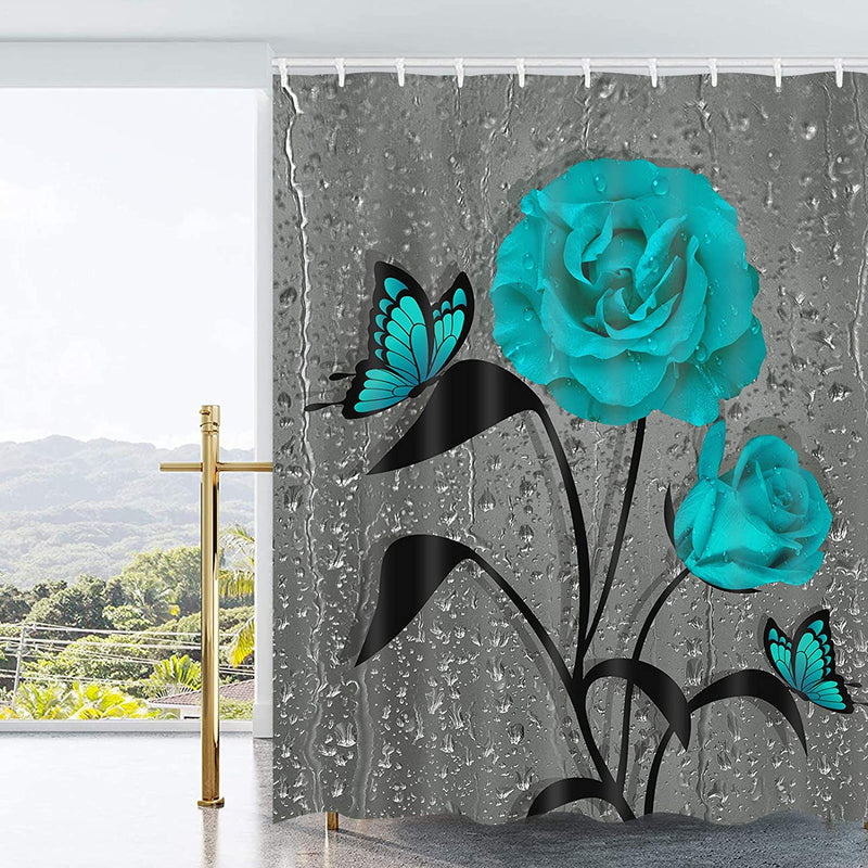 Tulip Shower Curtain set