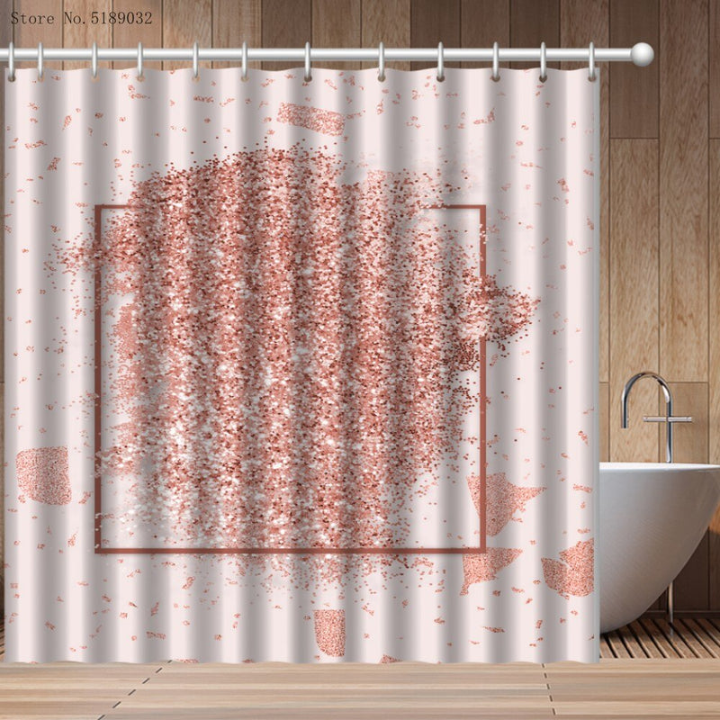 Candy Marble Shower Curtain