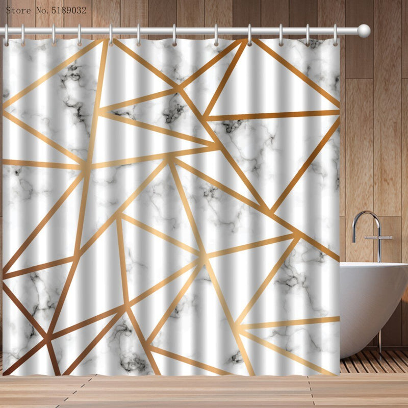 Candy Marble Shower Curtain