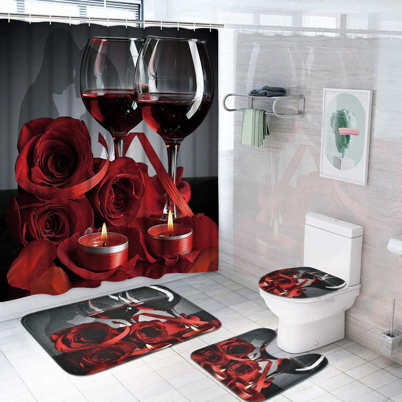 Tulip Shower Curtain set