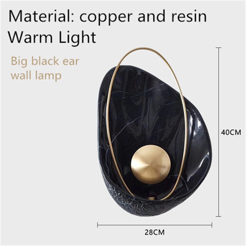 Marble Shell Wall Lamp