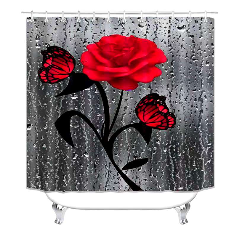 Tulip Shower Curtain set