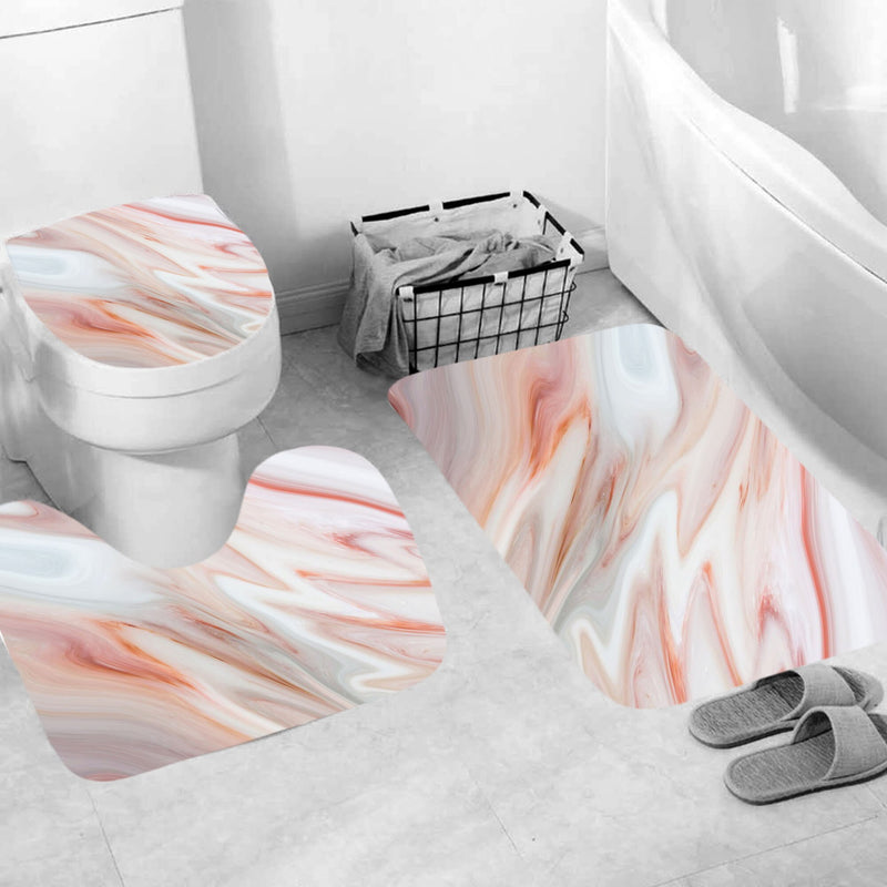 Noble Marble Shower Curtain Set