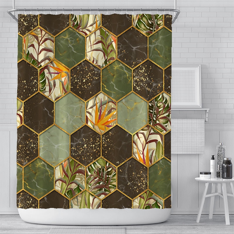 Queen Bee Shower Curtains