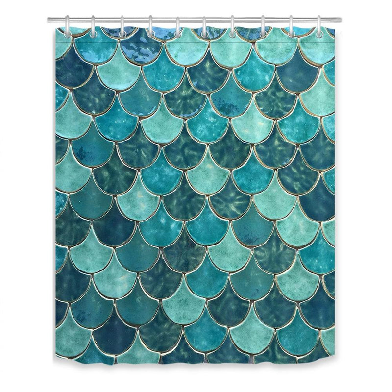 Mermaid  Shower Curtain