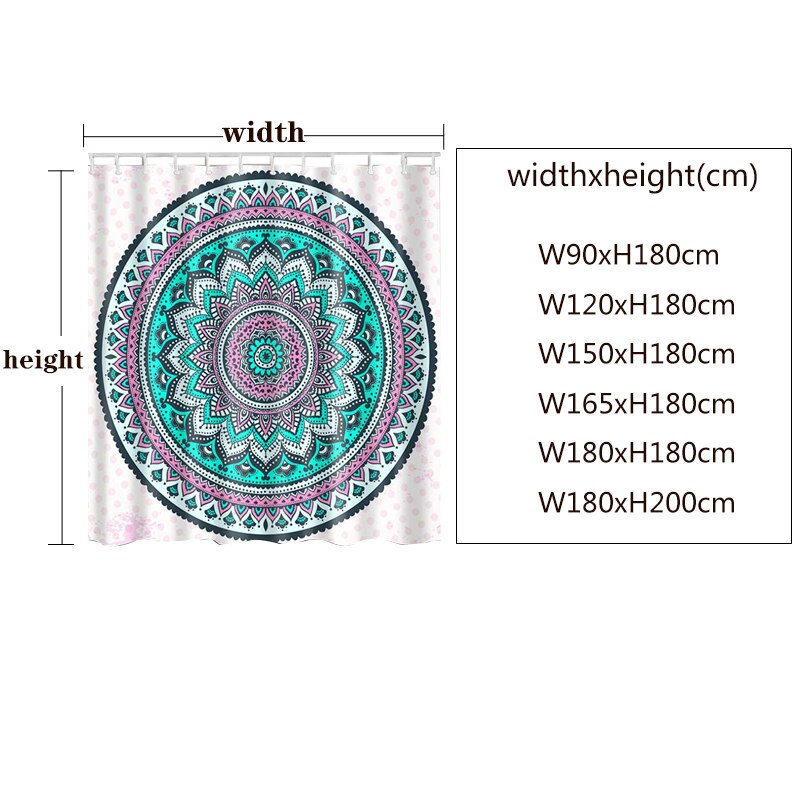 Mandala Shower Curtain