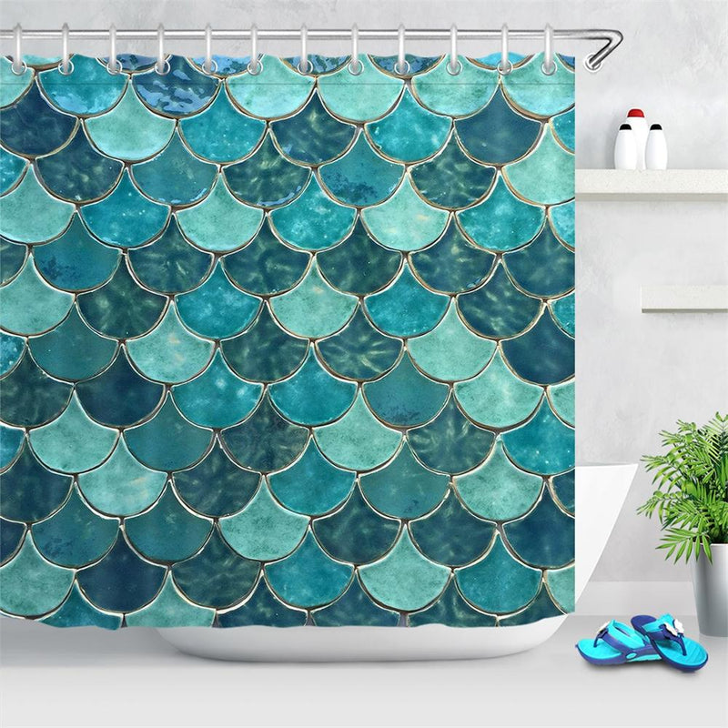 Mermaid  Shower Curtain