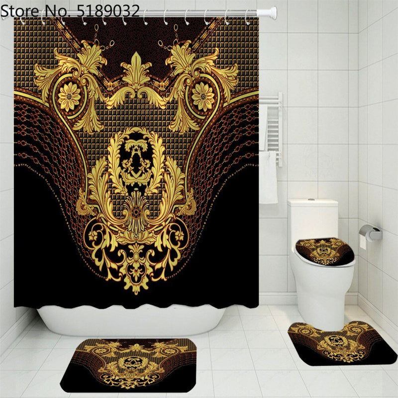 French touch Shower Curtain Set