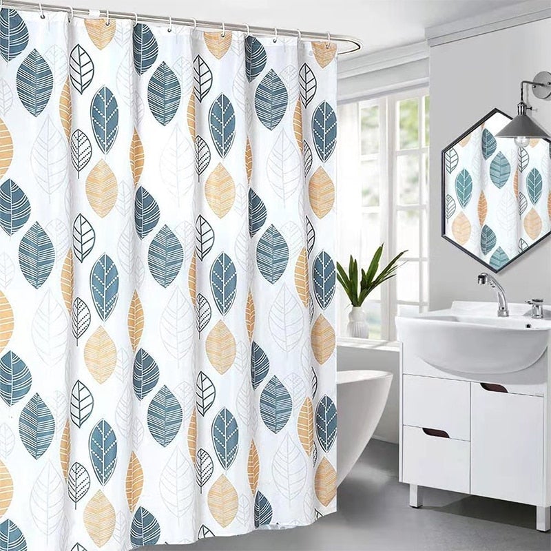 Spring Feather Shower Curtain